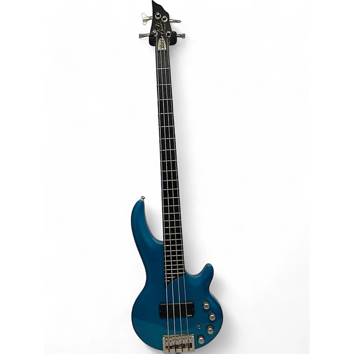 Used Cort CURBOW Blue Electric Bass Guitar