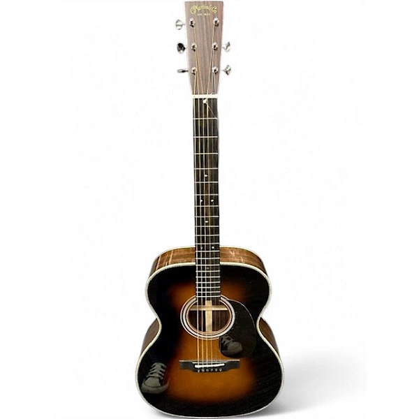 Used 2022 Martin 000 18 Tobacco Burst Acoustic Guitar