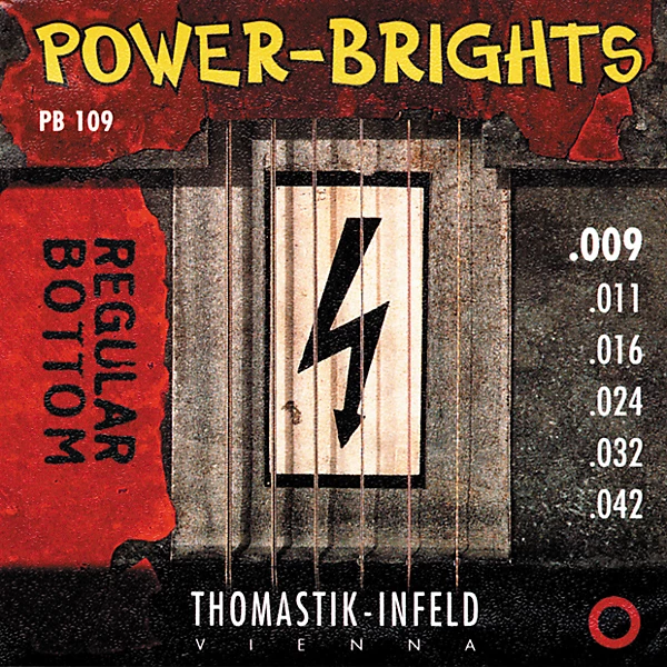 PB109 Power Brights Bottom Light Guitar Strings