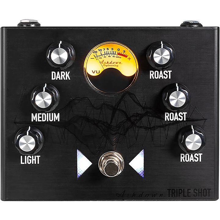 Triple Shot Blended Drive Effects Pedal Black