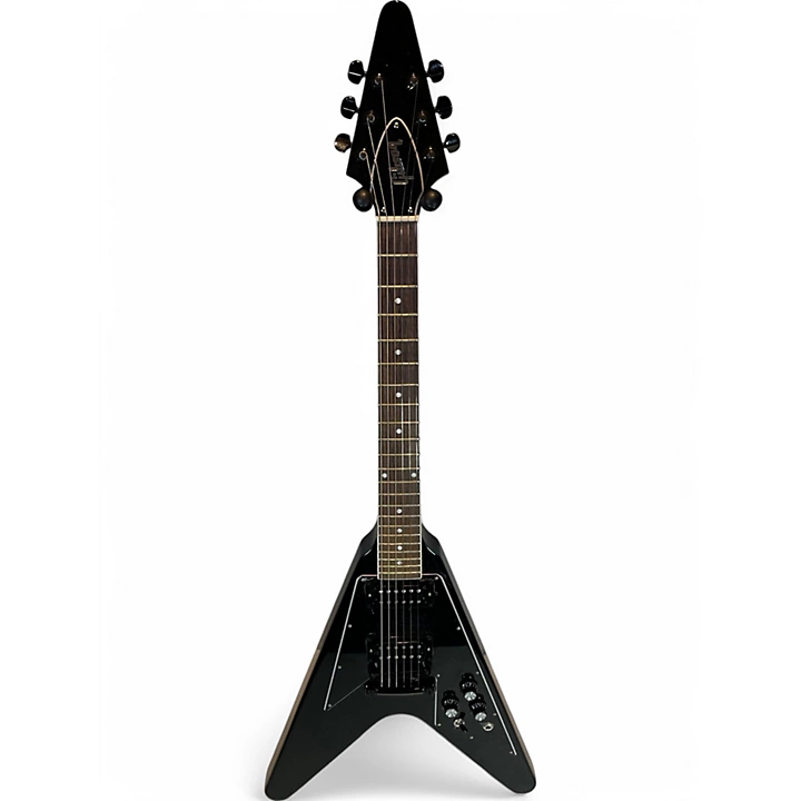 Gibson Used Gibson Flying V Black Solid Body Electric Guitar