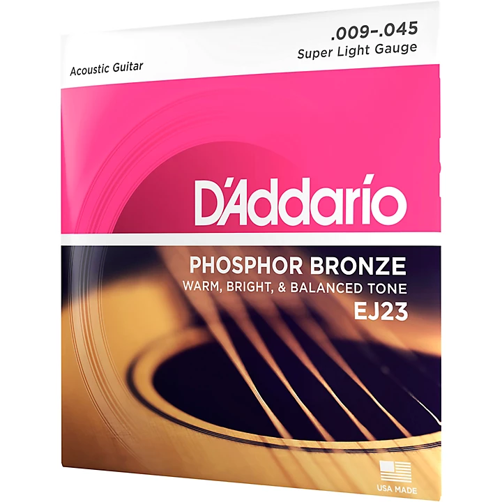 EJ23 Phosphor Bronze Acoustic Guitar Strings 09 45