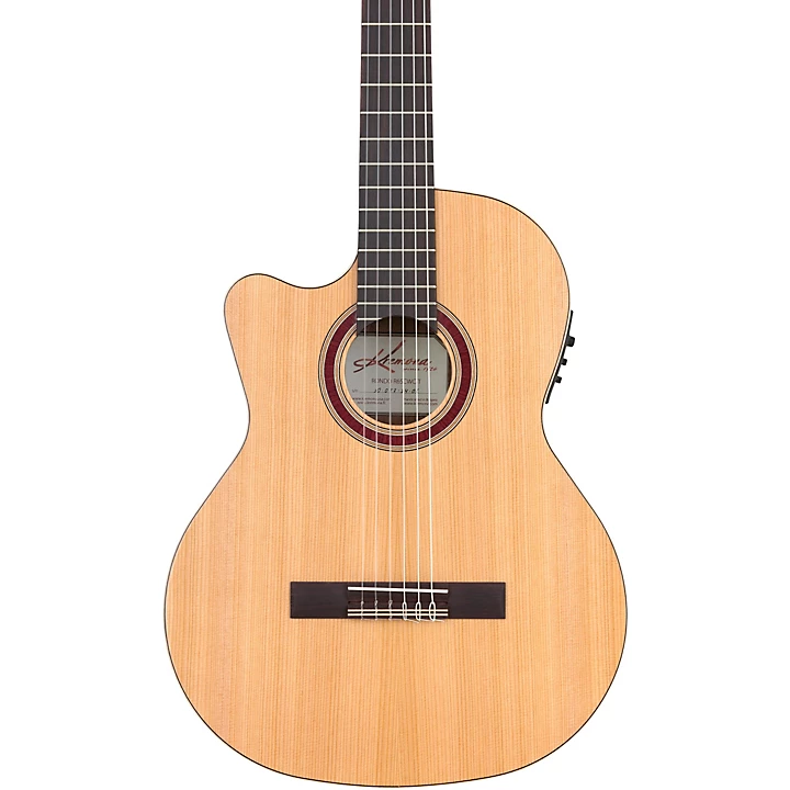 R65CWC Rondo Left Handed Acoustic Electric Classical Guitar Natural