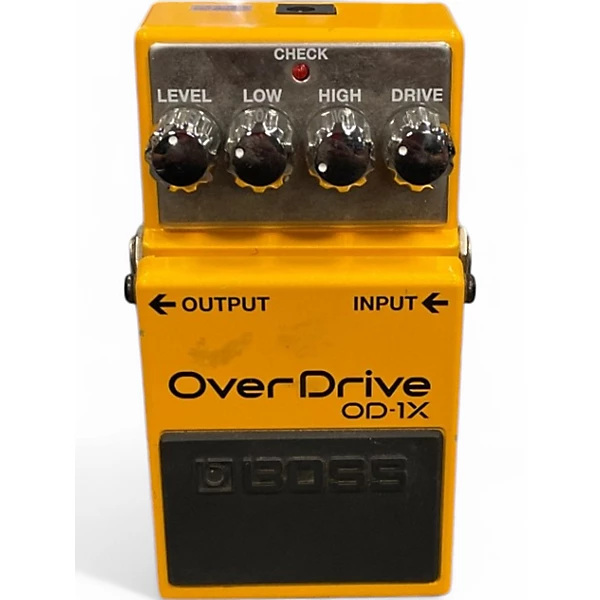 Used BOSS OD1X Overdrive Effect Pedal