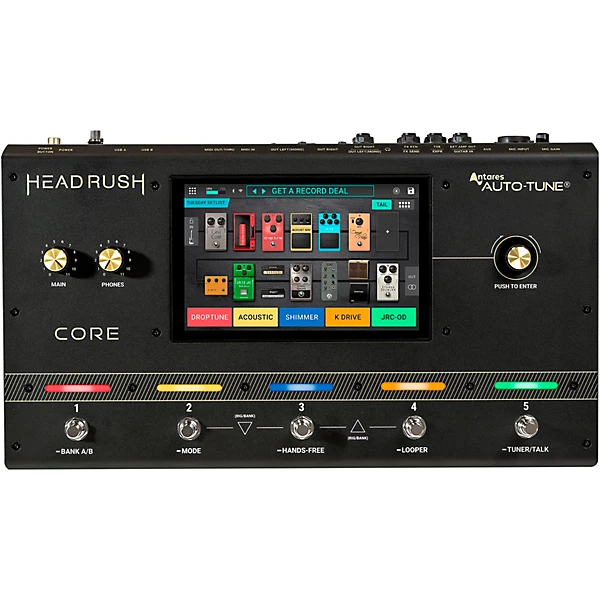 GV Core Multi Effects Processor Pedal Black