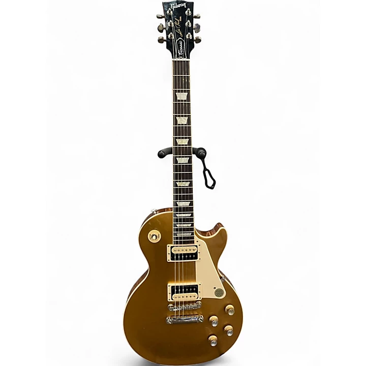 Gibson Used 2019 Gibson Les Paul Classic Gold Top Solid Body Electric Guitar