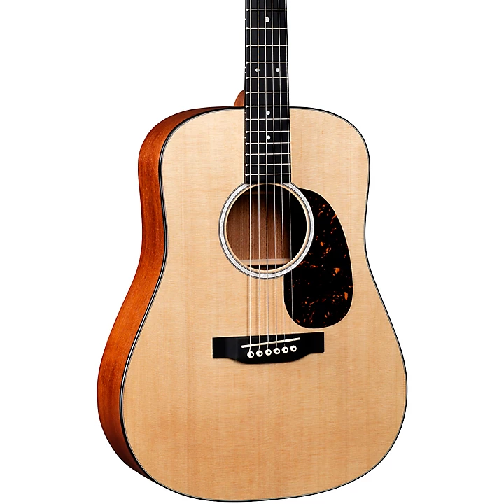 Martin DJr 10 Sitka Top Dreadnought Junior Acoustic Guitar Natural