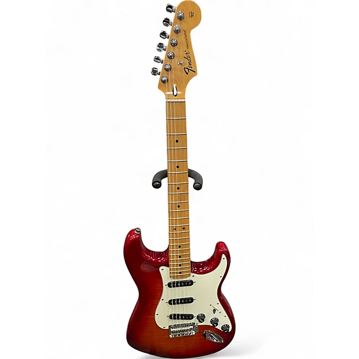 Fender Used Fender Deluxe Stratocaster RED Solid Body Electric Guitar