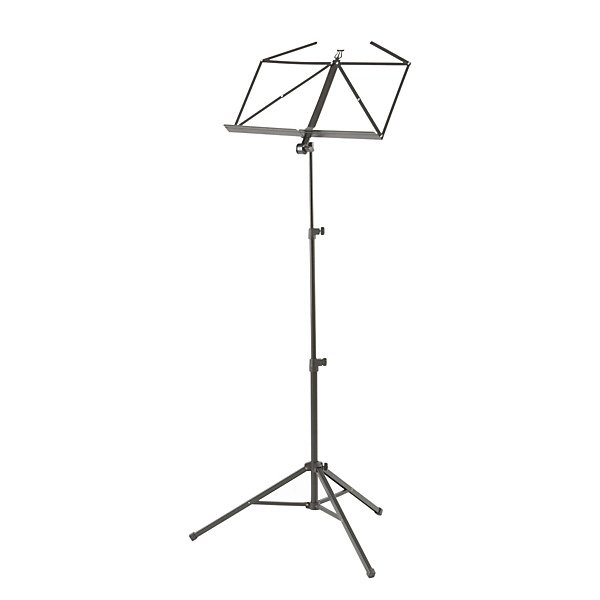 KM Heavy Duty Music Stand Level 1 Black 472167004001000.gc