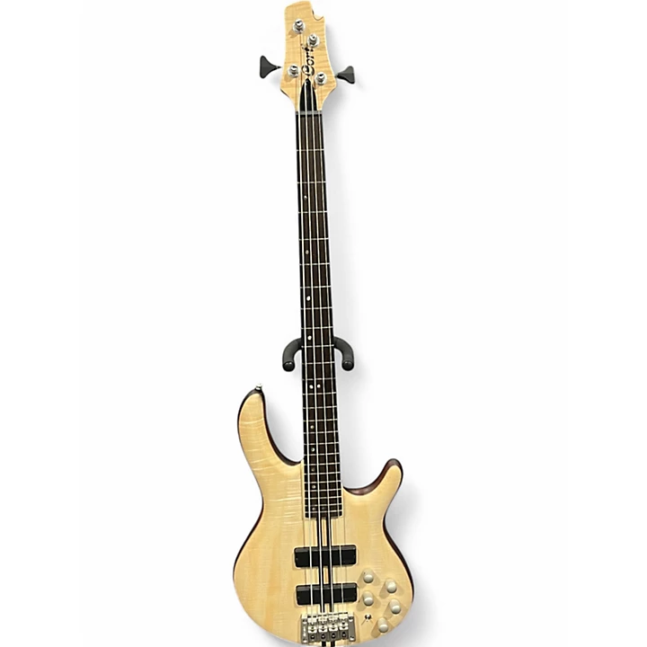 Cort Used Cort A4 Plus FMMH Natural Electric Bass Guitar