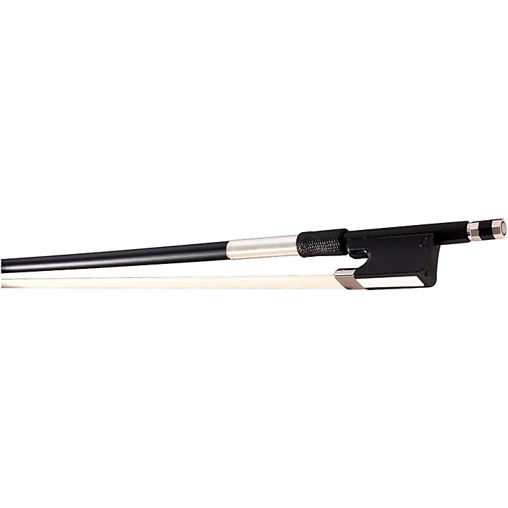 Viola Bow Fiberglass Half Lined Frog Nickel Wire Grip