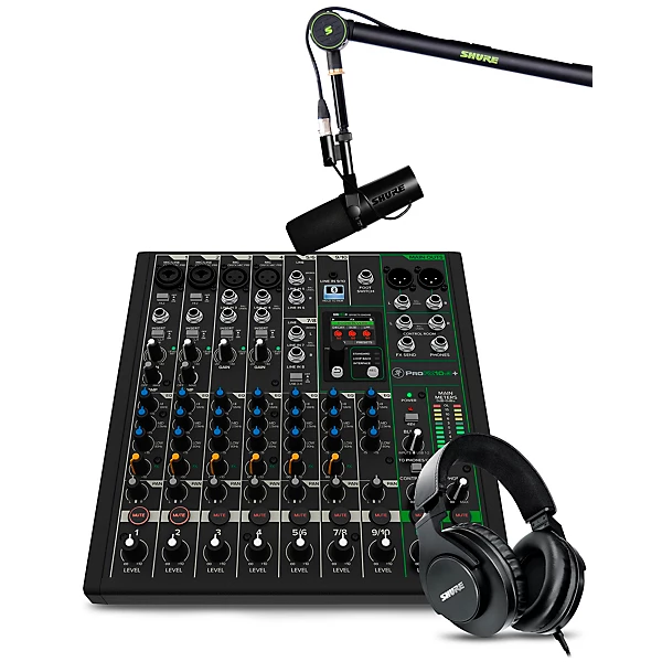 ProFX10v3 Content Creator Bundle With SM7dB Microphone and SRH440A Headphones
