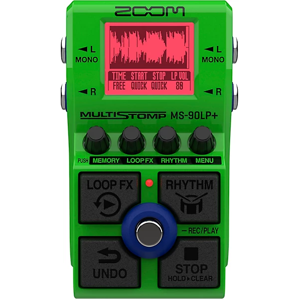 Zoom MS 90LP+ Looper Pedal Green