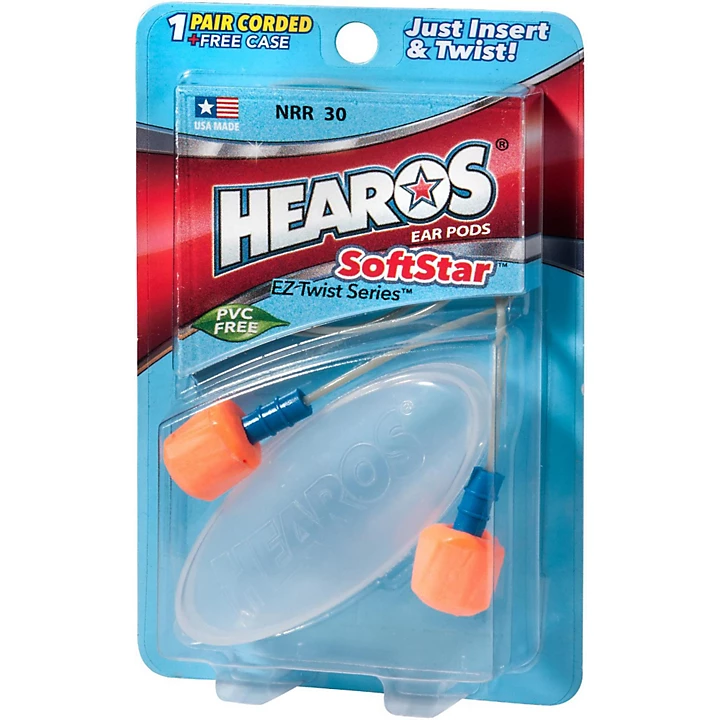 SoftStar EZ Twist 1 Pair Corded With Case