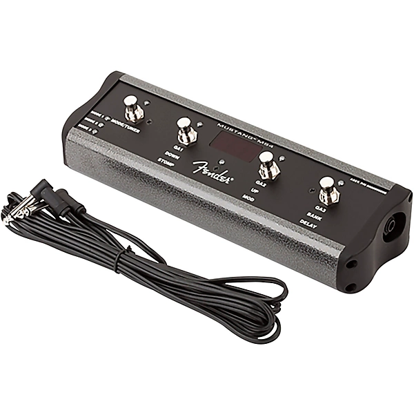 4 Button Footswitch for Mustang Amps Black