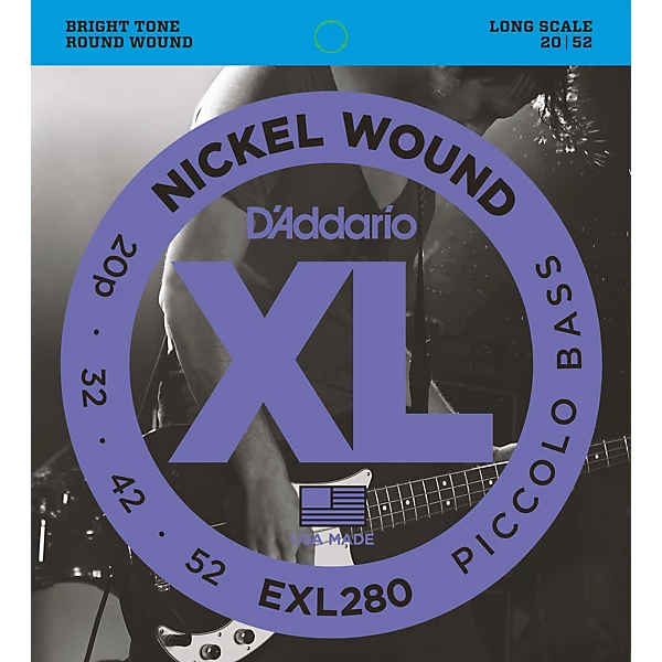 EXL280 XL Piccolo Bass Regular Long String Set
