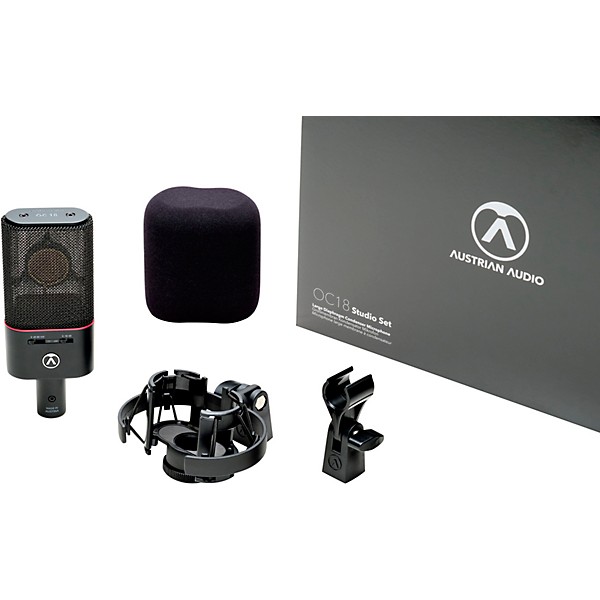 OC18 Large diaphragm Condenser Microphone Studio Set