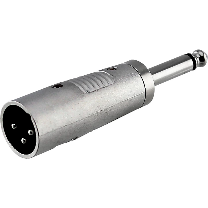 XLR Male to 1 4 Male Mono Adapter