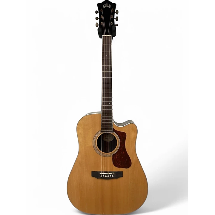 Used Guild D 260CE DELUXE Natural Acoustic Electric Guitar