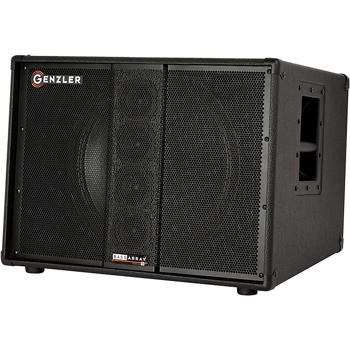 Bass Array Series 2 Slant 1X15 Line Array Bass Speaker Cabinet Black