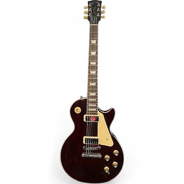 Used Gibson LES PAUL DELUXE 70S Wine Red Solid Body Electric Guitar