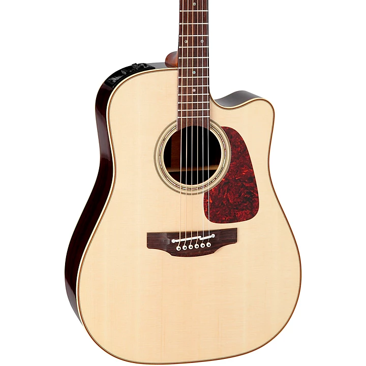 P5DC Pro Series Dreadnought Cutaway Acoustic Electric Guitar Natural