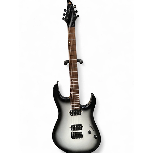 Used Donner dmt100 silver burst Solid Body Electric Guitar