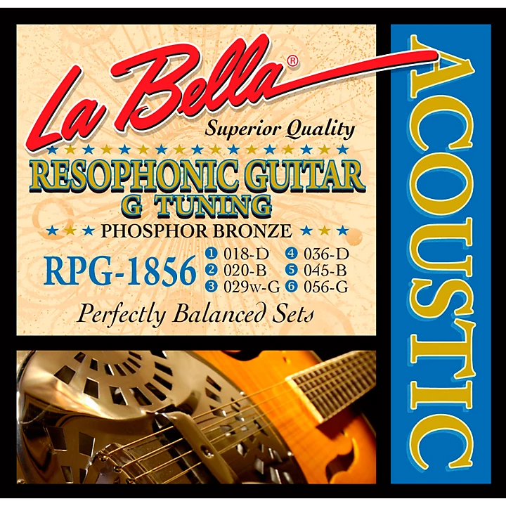 RPG G Tuning Phosphor Bronze Resophonic Guitar Strings