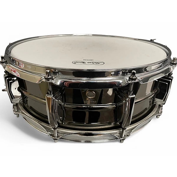 Ludwig Used Ludwig 55X14 Black Beauty Snare Nickel Drum.gc