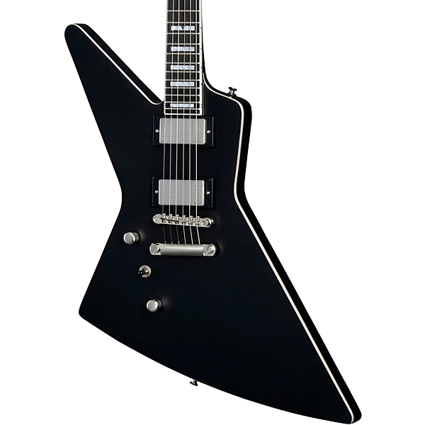 Extura Prophecy Left Handed Electric Guitar Aged Jet Black Metallic