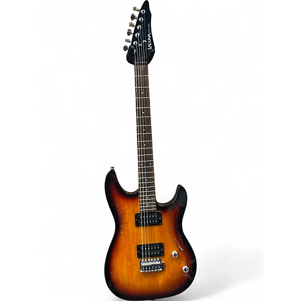 Used Laguna LE122 2 Color Sunburst Solid Body Electric Guitar