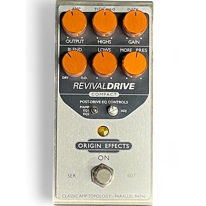 Used Origin Effects Revival Drive Effect Pedal