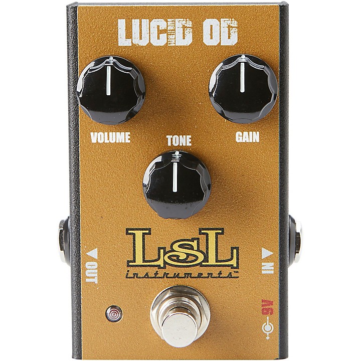 LUCID OD Effects Pedal Gold