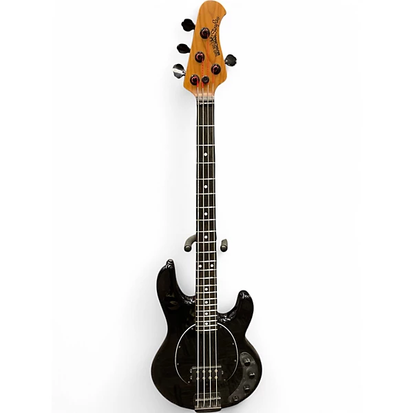 Used Ernie Ball Music Man Stingray 4 String Black Electric Bass Guitar