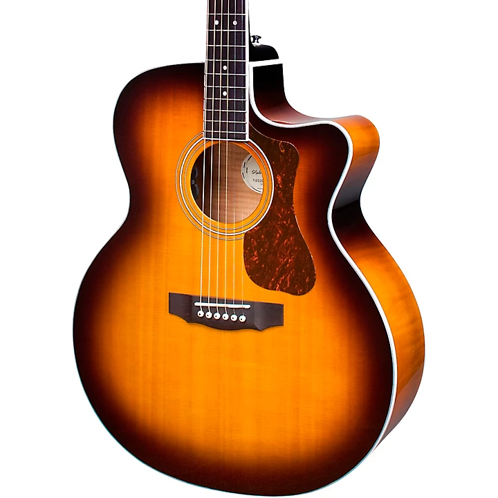 F 250CE Deluxe Dreadnought Acoustic Electric Guitar Antique Sunburst