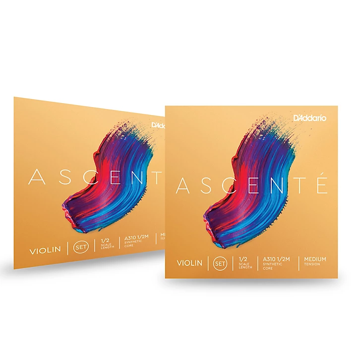 Ascente Violin String Set 2 Box Special 1 2 Size Medium