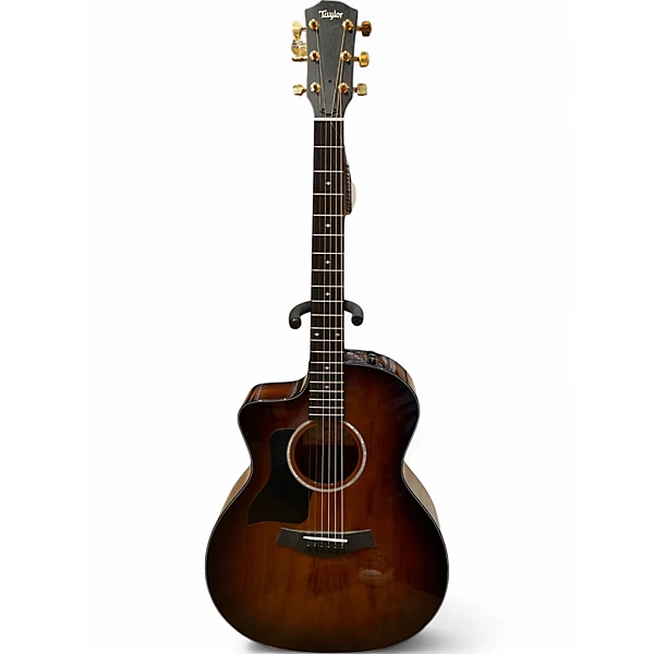Taylor Used Taylor 224CEKDLX Natural Acoustic Electric Guitar