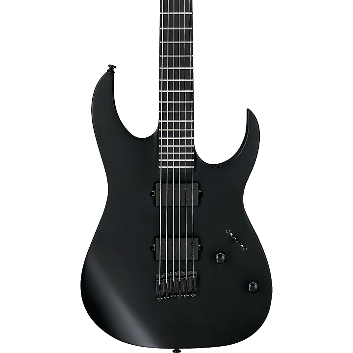 RG Iron Label Baritone Electric Guitar Flat Black