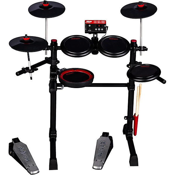 E Flex Electronic Drum Set Black