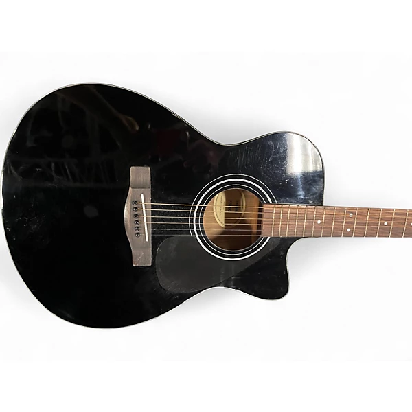 Yamaha Used Yamaha FS80C Black Acoustic Guitar.gc
