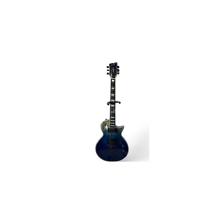 ESP Used ESP E II Eclipse Blue Solid Body Electric Guitar.gc