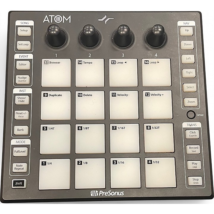 PreSonus Used PreSonus ATOM MIDI Controller