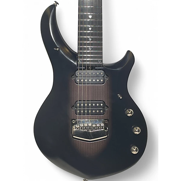 Musicman Used Musicman MAJEST POLAR NOIR BLACK Solid Body Electric Guitar.gc