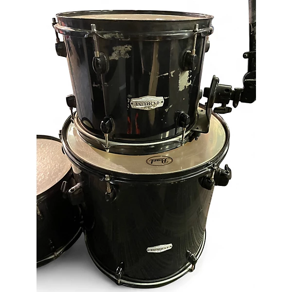 Pearl Used Pearl 2 Piece Forum BLACK Drum Kit.gc