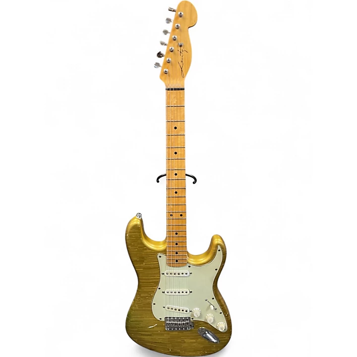 Lentz Used Lentz TRADITIONAL S Relic Gold Solid Body Electric Guitar.gc