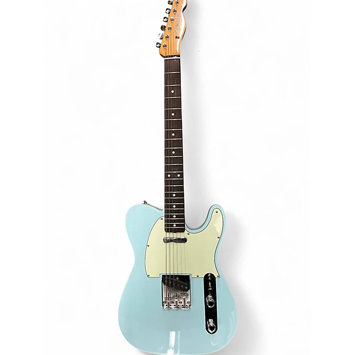 Used Fender vintera ii 60s telecaster Blue Solid Body Electric Guitar
