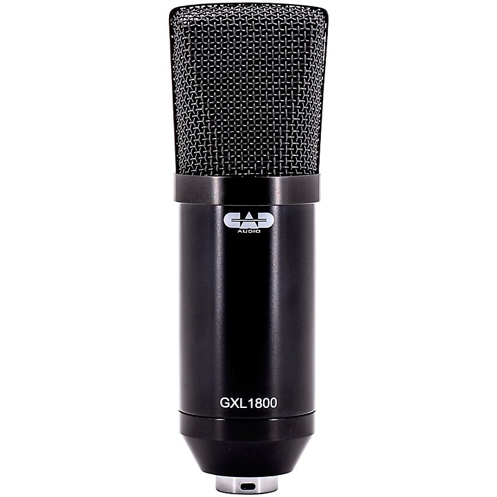GXL1800 Large Format Side Address Studio Microphone Black