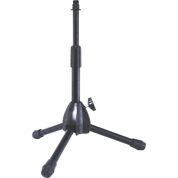 Low Profile Tripod Base Mic Stand Black