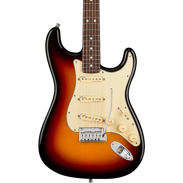 American Ultra Stratocaster Rosewood Fingerboard Electric Guitar Ultraburst