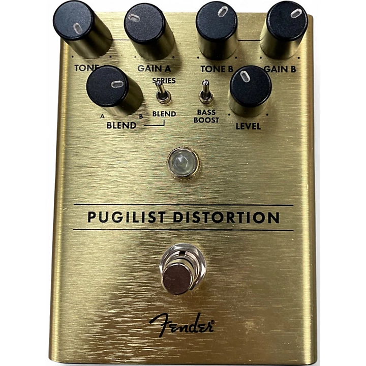 Used Fender PUGILIST DISTORTION Effect Pedal